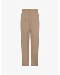 OMNES - Cinnamon Straight-leg Relaxed-fit Stretch-woven Trousers - Lyst