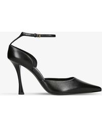 Givenchy - Show Stocking Leather Heeled Courts - Lyst