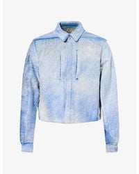 Rick Owens - Alice Boxy Leather Jacket - Lyst