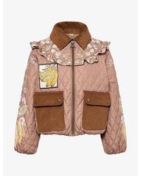 Barbour - X Farm Rio Anamaria Quilted Shell Jacket - Lyst