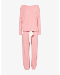 Eberjey - Gisele Slouchy Relaxed-Fit Stretch-Jersey Pyjamas - Lyst
