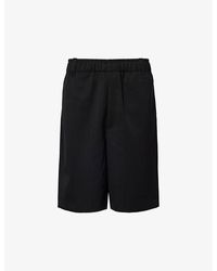 Jacquemus - Le Bermuda Juego Elasticated-waistband Stretch-cotton Shorts - Lyst
