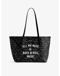 Zadig & Voltaire - Z Shopper Monogram Coated-Canvas Tote Bag - Lyst