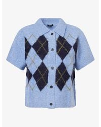 Rails - Kelly Short-Sleeve Alpaca-Blend Cardigan - Lyst