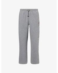 GYMSHARK - Power Straight-Leg Cotton-Jersey Jogging Bottoms - Lyst