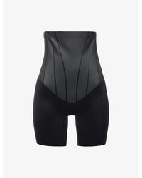 Spanx - Contour High-Rise Mid-Thigh Shorts - Lyst