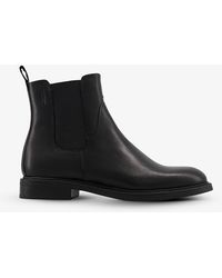 Vagabond Shoemakers Amina Black Leather Chelsea Boots | Lyst