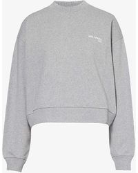 Axel Arigato - Legacy Logo-embroidered Cotton-jersey Sweatshirt - Lyst