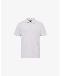 PAIGE - Demille Classic Cotton-Pique Polo Shirt - Lyst