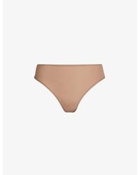 Skims - Fits Everybody Mid-Rise Stretch-Jersey Briefs - Lyst