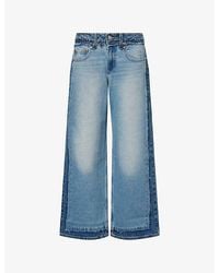 Levi's - Low Loose Decon Wide-Leg Demin Jeans - Lyst