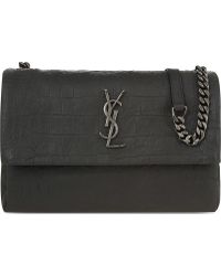 ysl mini cabas chyc price - Saint laurent West Hollywood Croc-Embossed Leather Messenger Bag ...