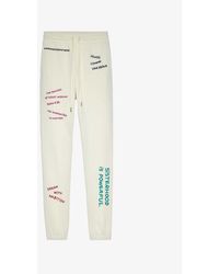 Zadig & Voltaire - Band Of Sisters Sofia Graphic-print Cotton jogging Bottoms - Lyst