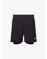 Castore - Logo-Print 2-In-1 Woven Shorts - Lyst