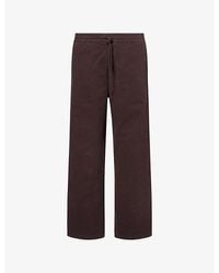 Carhartt - Floyde Wide-Leg Cotton Trousers - Lyst