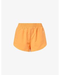 GYMSHARK - Interval High Leg Woven Track Shorts - Lyst