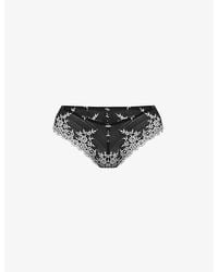 Wacoal - Embrace Lace Stretch-Lace Tanga Briefs - Lyst
