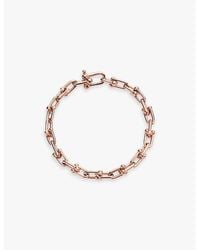Tiffany & Co. - Tiffany Hardwear 18Ct Rose- Link Bracelet - Lyst
