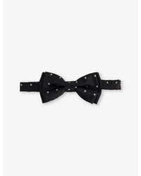 Paul Smith - Star Embroidered Silk Bowtie - Lyst