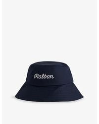 Malbon - Brand-Embroidered Woven Bucket Hat - Lyst