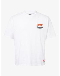 NAHMIAS - F1 Boxy-Fit Cotton T-Shirt - Lyst
