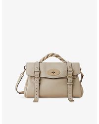 Mulberry - Alexa Leather Satchel Bag - Lyst