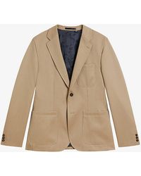 Ted Baker - Yarm Single-breasted Wool-mix Evening Jacket - Lyst