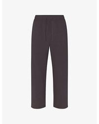 Skims - Soft-Knit Lounge Straight-Leg Relaxed-Fit Cotton-Blend Jogging Bottoms - Lyst