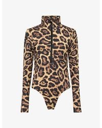 Goldbergh - Cathy Leopard Ski Body - Lyst
