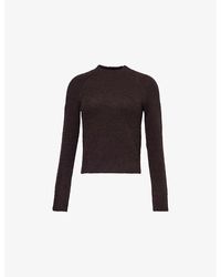 Dries Van Noten - Texas Long-Sleeve Alpaca-Wool Blend Jumper - Lyst
