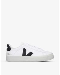 Veja - Campo Leather And Suede Low-top Trainers - Lyst