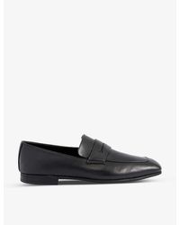 Zegna - L'asola Leather Penny Loafers - Lyst