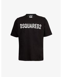 DSquared² - Logo-print Relaxed-fit Cotton-jersey T-shirt Xx - Lyst