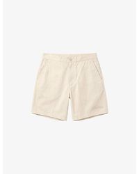 AllSaints - Circe Straight-Leg Lyocell Shorts - Lyst