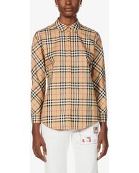 Burberry Vintage Check Stretch Cotton 
