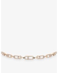 Messika - Move Link 1.70Ct Brilliant-Cut Diamond And 18Ct- Necklace - Lyst
