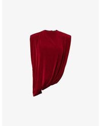 Camilla & Marc - Ravine Draped Stretch-Jersey Top - Lyst