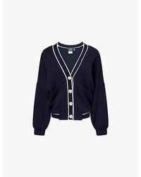 Varley - Decker Off-Court Jersey Cardigan - Lyst