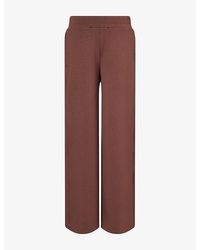 Now You Live - Foxton Wide-Leg Stretch-Modal-Blend Jogging Bottoms - Lyst