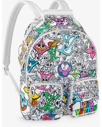 Louis Vuitton Monogram Comics Multi-pocket Coated-canvas Backpack - Multicolour