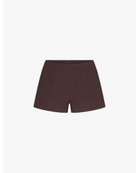 Skims - Soft Lounge Loose-Fit Stretch-Woven Shorts - Lyst
