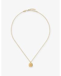 Missoma - October Birthstone 18Ct Vermeil Plated Sterling Pendant Necklace - Lyst