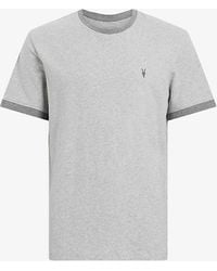 AllSaints - Harris Relaxed-fit Organic-cotton T-shirt - Lyst