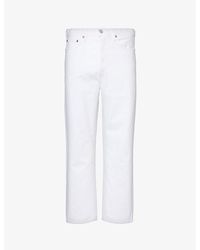 Agolde - 90s Straight-leg Mid-rise Organic-cotton Denim Jeans - Lyst