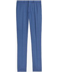Ted Baker - Camdets Slim-fit Mid-rise Wool Suit Trousers - Lyst