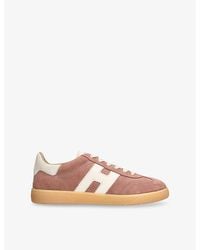 Hogan - Cool Suede Low-Top Trainers - Lyst