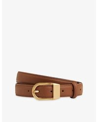 Reiss - Hazel Leather Belt - Lyst