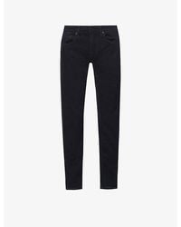 7 For All Mankind - Standard Luxe Performance Slim-Fit Straight-Leg Stretch-Denim Jeans - Lyst