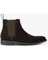 Paul Smith - Cedric Panelled Suede Chelsea Boots - Lyst