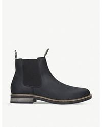 Barbour - Farsley Leather Chelsea Boots - Lyst
